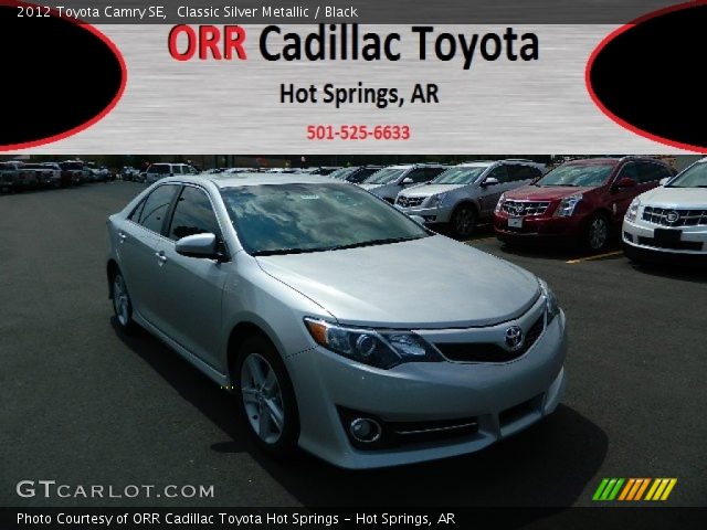 2012 Toyota Camry SE in Classic Silver Metallic