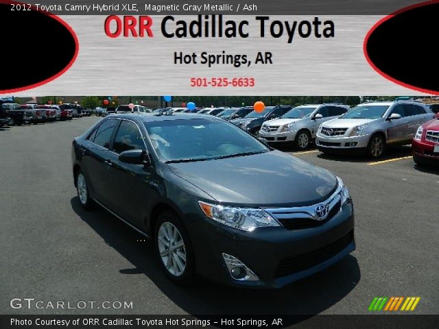 2012 Toyota Camry Hybrid XLE in Magnetic Gray Metallic