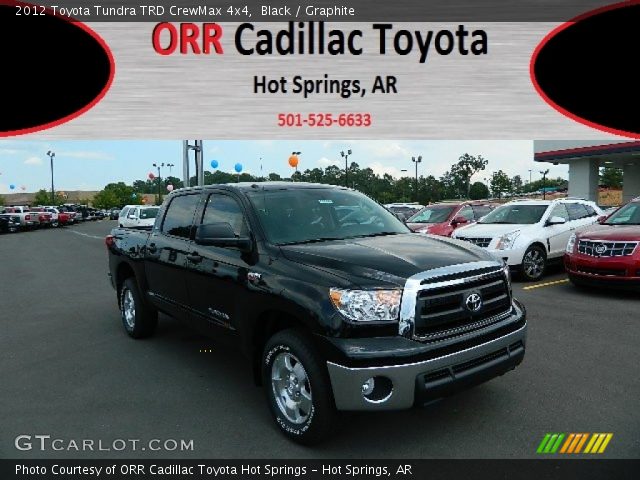 2012 Toyota Tundra TRD CrewMax 4x4 in Black