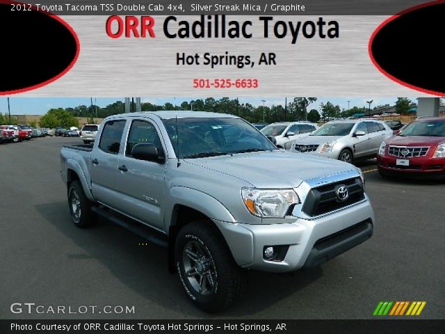 2012 Toyota Tacoma TSS Double Cab 4x4 in Silver Streak Mica