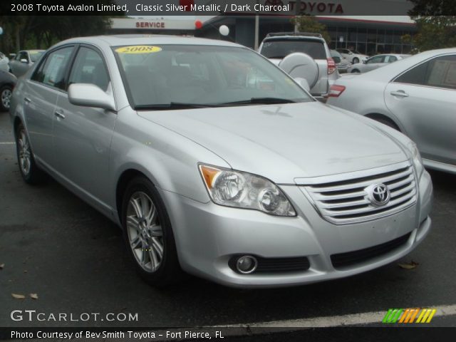 2008 Toyota Avalon Limited in Classic Silver Metallic
