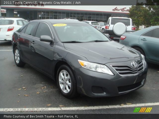 2011 Toyota Camry LE in Magnetic Gray Metallic