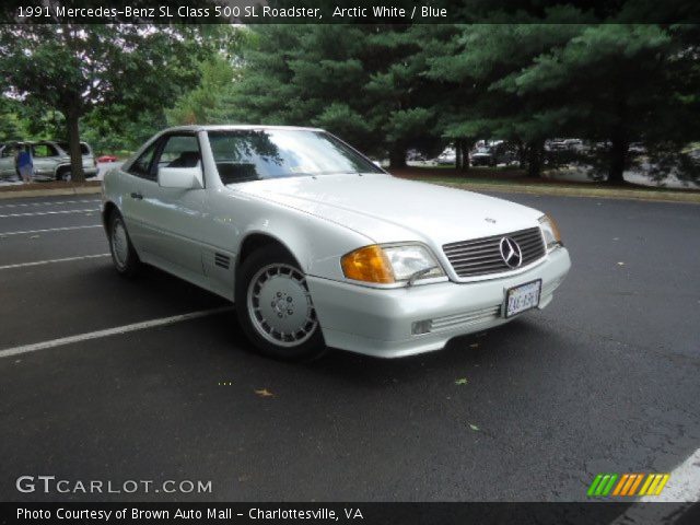 1991 Mercedes-Benz SL Class 500 SL Roadster in Arctic White