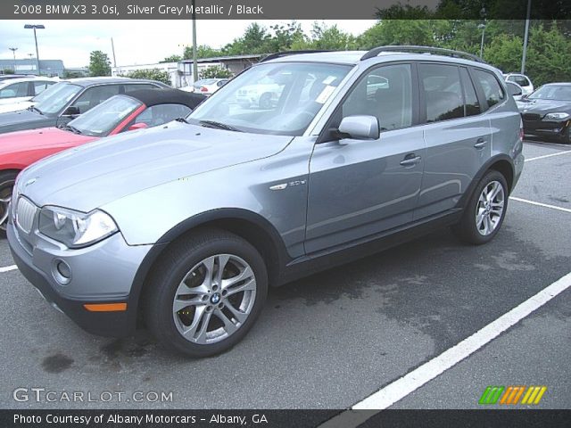 2008 BMW X3 3.0si in Silver Grey Metallic