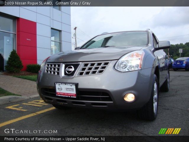 2009 Nissan Rogue SL AWD in Gotham Gray