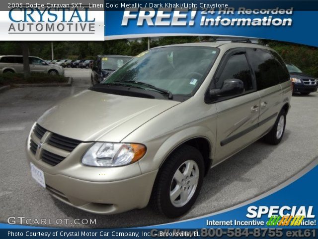 2005 Dodge Caravan SXT in Linen Gold Metallic