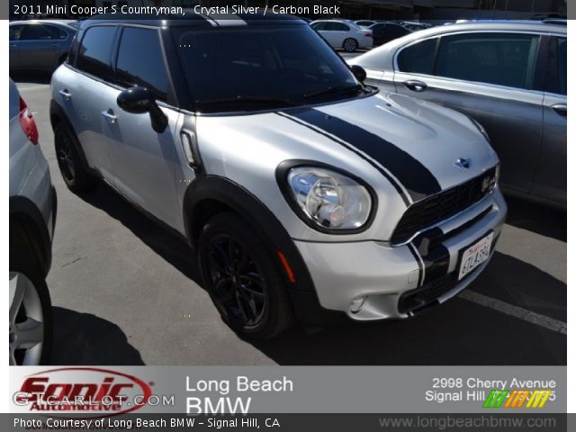 2011 Mini Cooper S Countryman in Crystal Silver