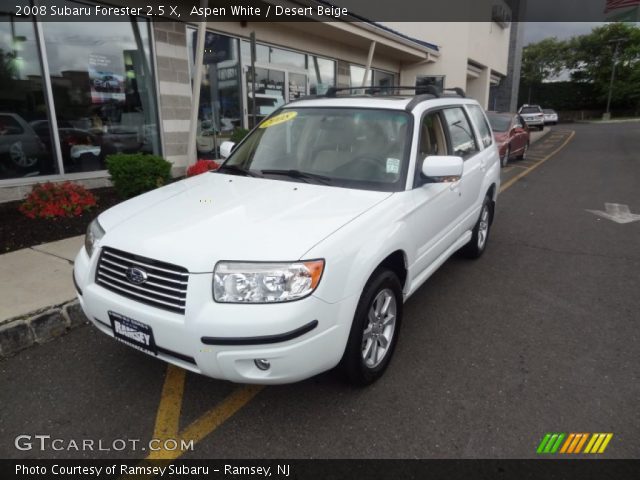 2008 Subaru Forester 2.5 X in Aspen White