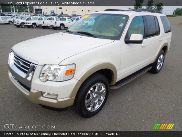 2009 Ford Explorer Eddie Bauer in White Suede