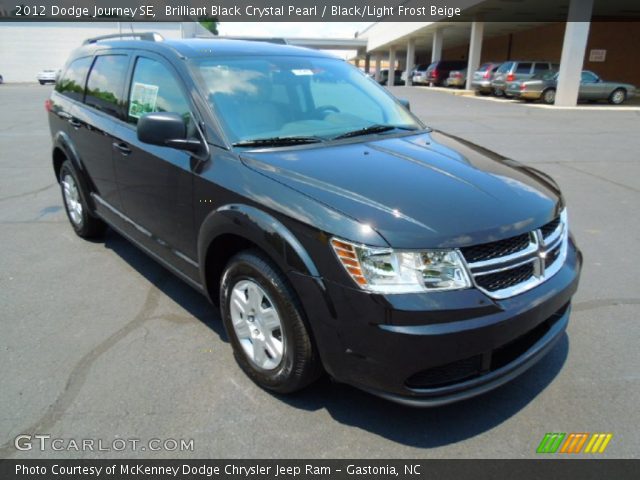 2012 Dodge Journey SE in Brilliant Black Crystal Pearl