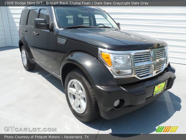2008 Dodge Nitro SXT in Brilliant Black Crystal Pearl
