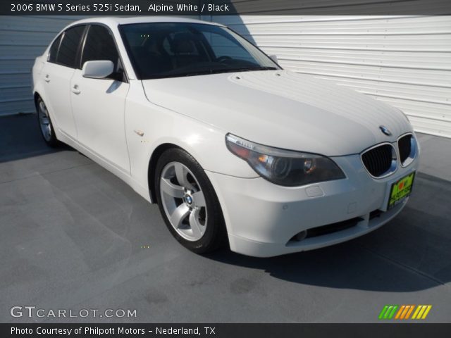 2006 BMW 5 Series 525i Sedan in Alpine White