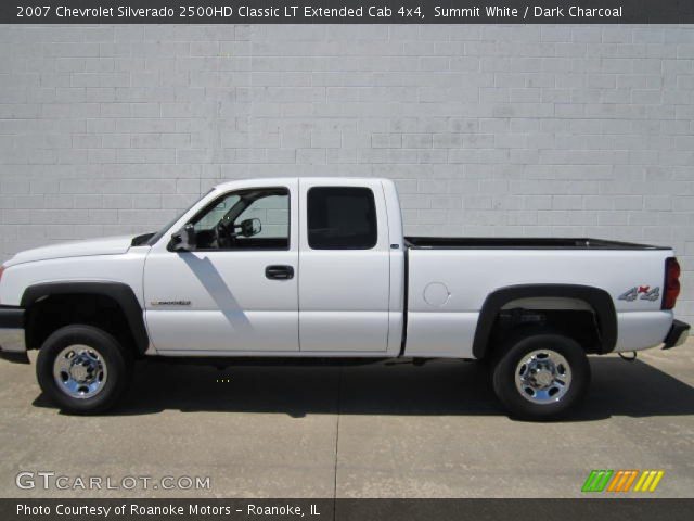 2007 Chevrolet Silverado 2500HD Classic LT Extended Cab 4x4 in Summit White