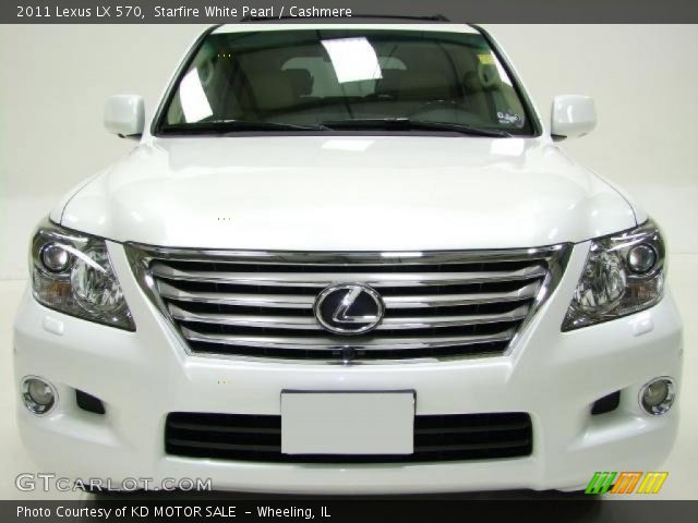 2011 Lexus LX 570 in Starfire White Pearl