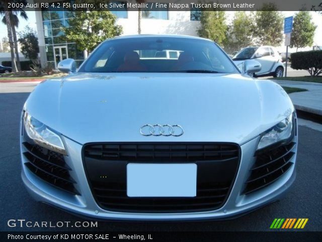 2009 Audi R8 4.2 FSI quattro in Ice Silver Metallic