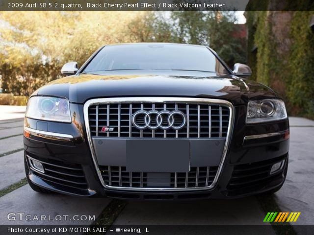 2009 Audi S8 5.2 quattro in Black Cherry Pearl Effect