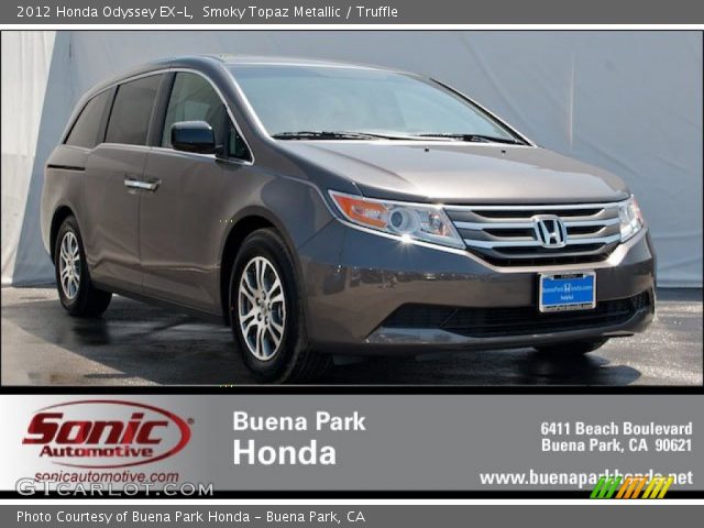 2012 Honda Odyssey EX-L in Smoky Topaz Metallic