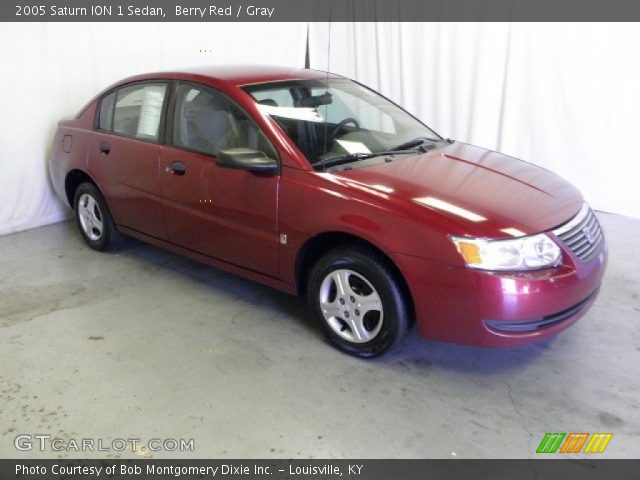 2005 Saturn ION 1 Sedan in Berry Red