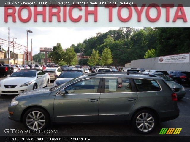 2007 Volkswagen Passat 2.0T Wagon in Granite Green Metallic