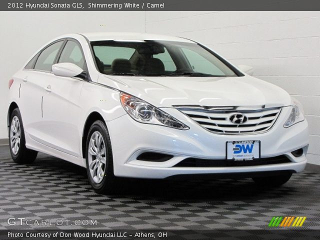 2012 Hyundai Sonata GLS in Shimmering White