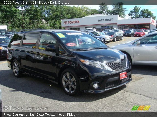 2011 Toyota Sienna SE in Black