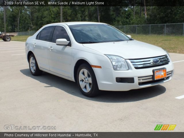 2009 Ford Fusion SE V6 in White Suede