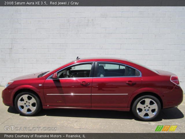 2008 Saturn Aura XE 3.5 in Red Jewel