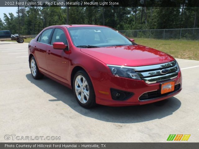 2012 Ford Fusion SE in Red Candy Metallic