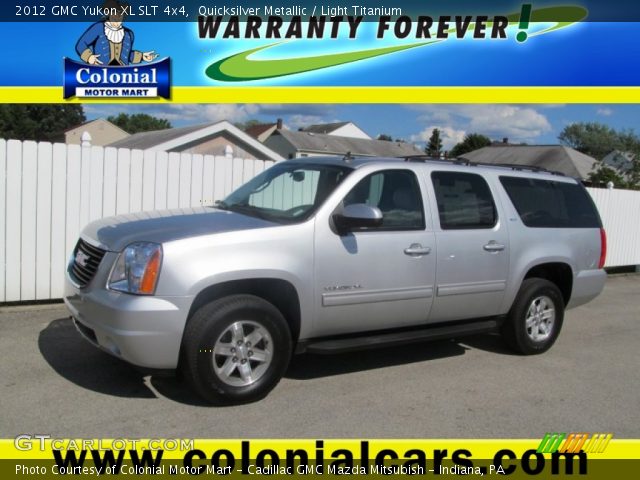 2012 GMC Yukon XL SLT 4x4 in Quicksilver Metallic