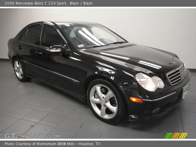 2006 Mercedes-Benz C 230 Sport in Black