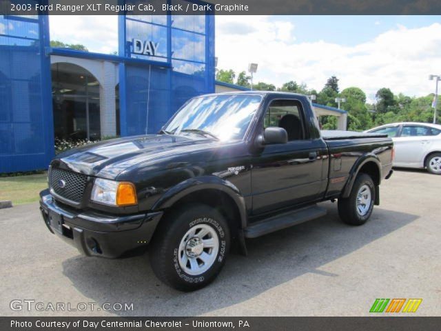 2003 Ford Ranger XLT Regular Cab in Black