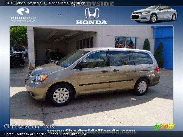 2010 Honda Odyssey LX in Mocha Metallic