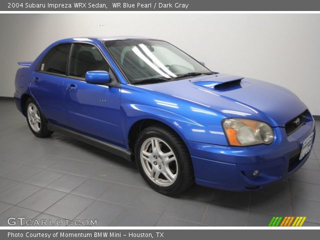 2004 Subaru Impreza WRX Sedan in WR Blue Pearl