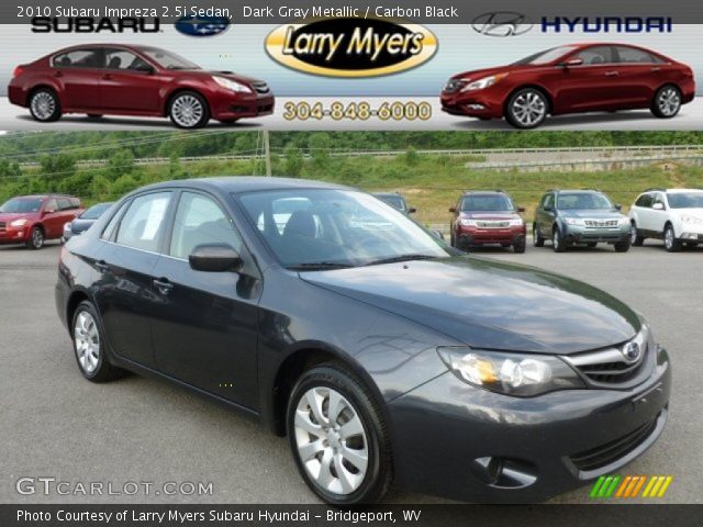2010 Subaru Impreza 2.5i Sedan in Dark Gray Metallic