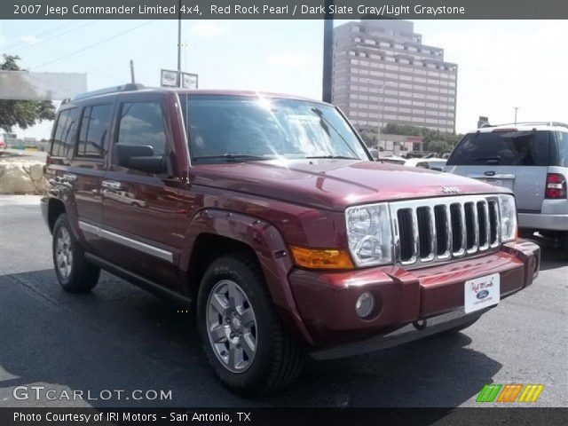 2007 Jeep Commander Limited 4x4 in Red Rock Pearl