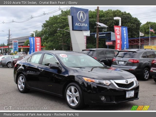 2010 Acura TSX Sedan in Crystal Black Pearl