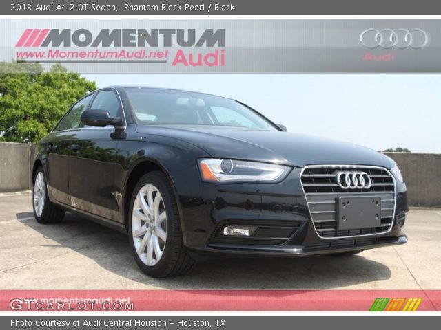 2013 Audi A4 2.0T Sedan in Phantom Black Pearl