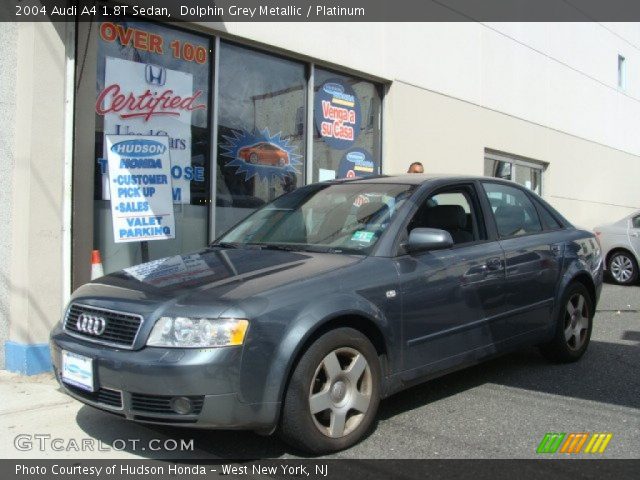 2004 Audi A4 1.8T Sedan in Dolphin Grey Metallic