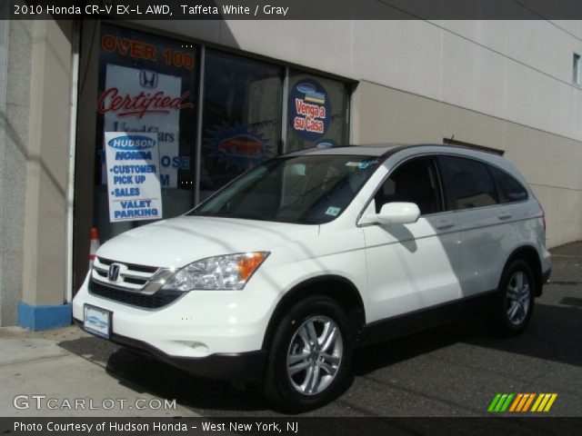2010 Honda CR-V EX-L AWD in Taffeta White