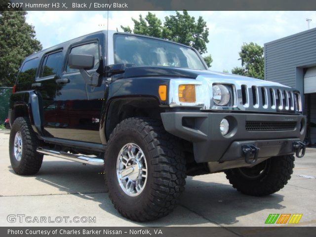 2007 Hummer H3 X in Black