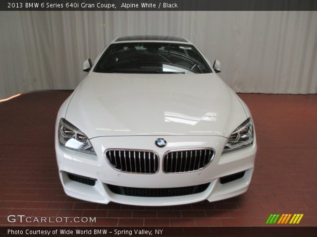 2013 BMW 6 Series 640i Gran Coupe in Alpine White