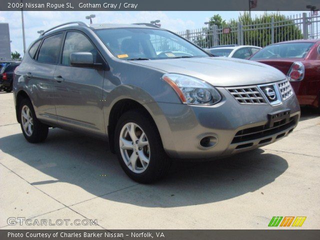 2009 Nissan Rogue SL in Gotham Gray