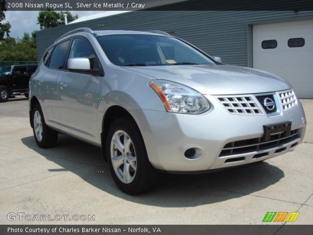 2008 Nissan Rogue SL in Silver Ice Metallic
