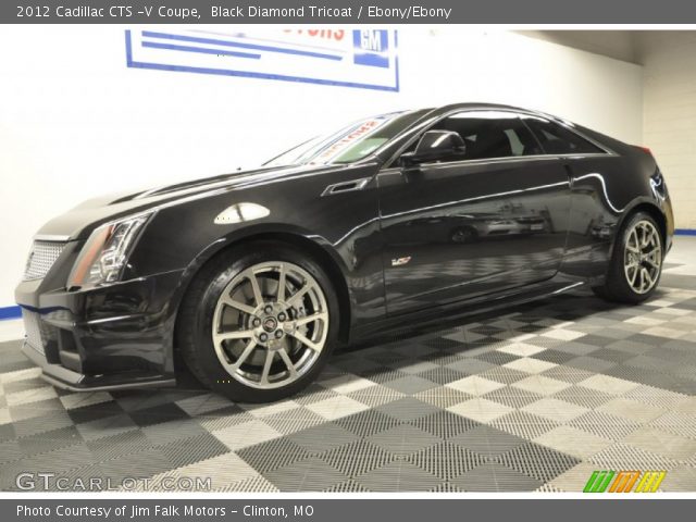 2012 Cadillac CTS -V Coupe in Black Diamond Tricoat