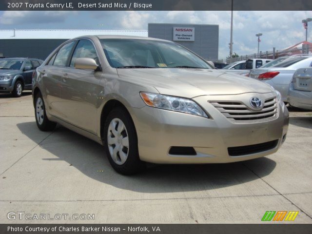 2007 Toyota Camry LE in Desert Sand Mica