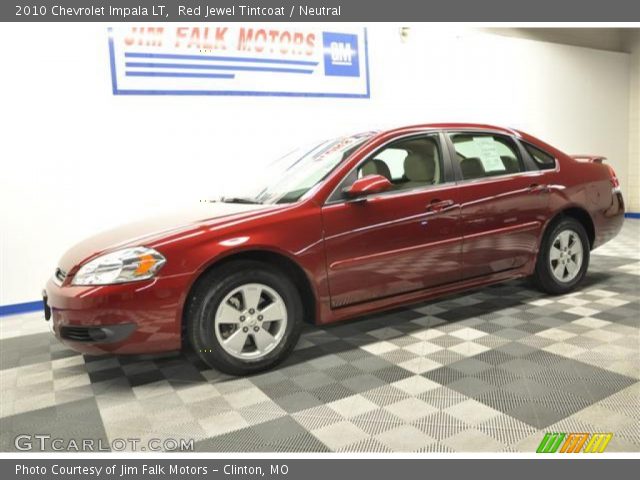 2010 Chevrolet Impala LT in Red Jewel Tintcoat