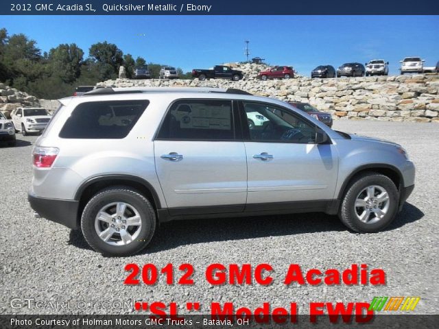 2012 GMC Acadia SL in Quicksilver Metallic