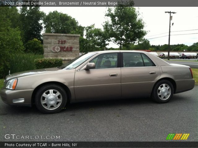 2003 Cadillac DeVille Sedan in Bronzemist