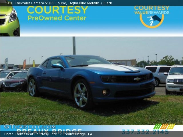 2010 Chevrolet Camaro SS/RS Coupe in Aqua Blue Metallic