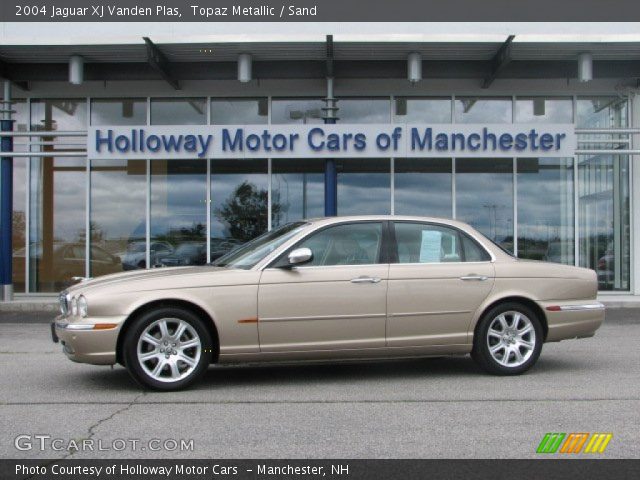 2004 Jaguar XJ Vanden Plas in Topaz Metallic